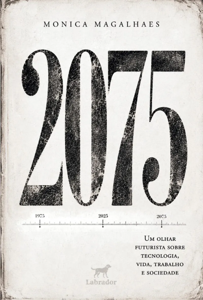 Capa do livro 2075, de Monica Magalhaes, editora Labrador